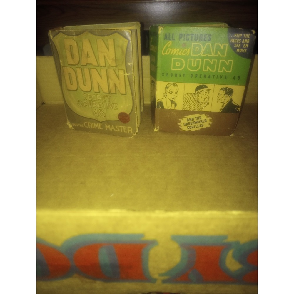 Lot Of (12) Big Little Books By Whitman Co Mickey, Donald, Dan Dunn Vtg 1930-40s